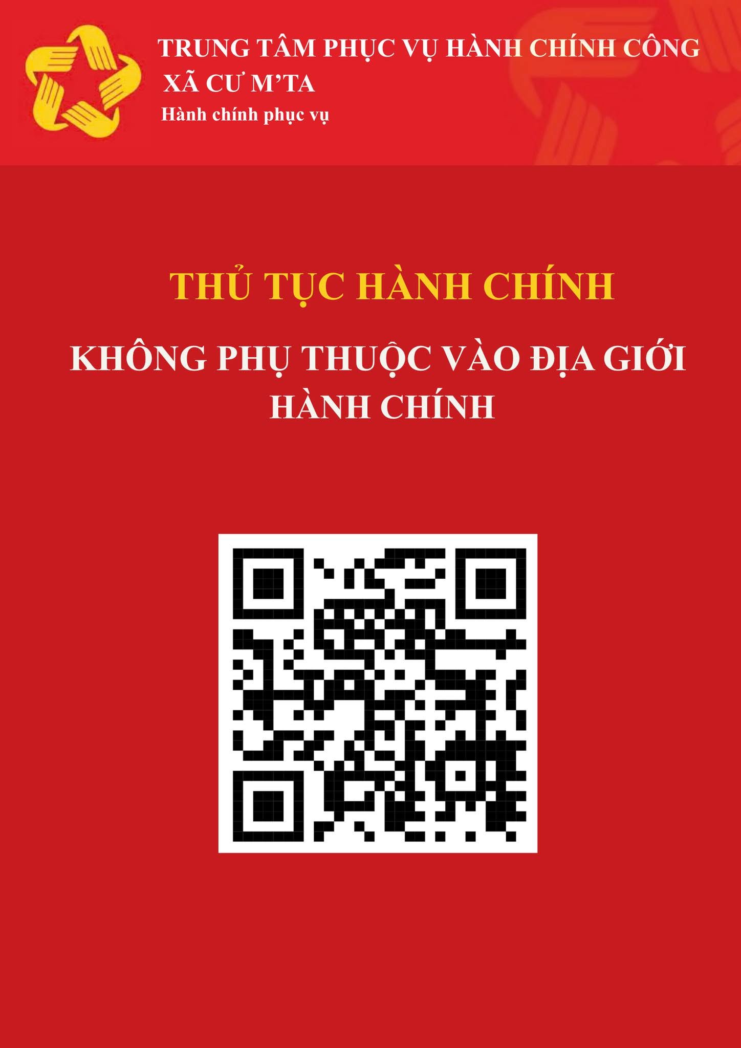 UBND XÃ CƯ M’TA CÔNG KHAI DANH MỤC THỦ TỤC HÀNH CHÍNH THỰC HIỆN MỘT PHẦN